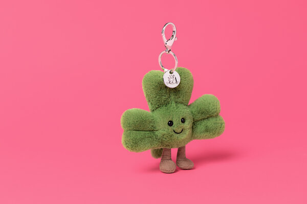 Jellycat Jellycat |  Amuseables Siofra Shamrock Bag Charm