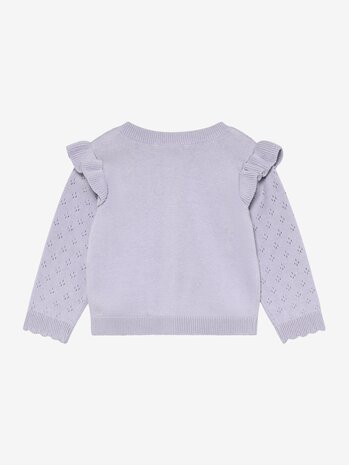 En Fant En Fant | Cardigan Knit | Purple Heather