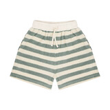 Jenest Jenest | Robin Shorts  | Sage Green Off White Stripe