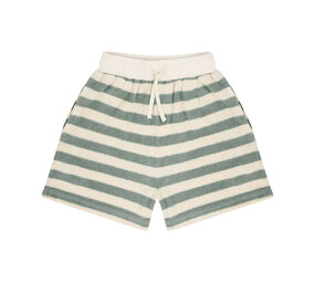 Jenest Jenest | Robin Shorts  | Sage Green Off White Stripe