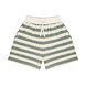 Jenest Jenest | Robin Shorts  | Sage Green Off White Stripe