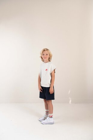 Jenest Jenest | Joey Sleeveless Sweater | Grey Melange