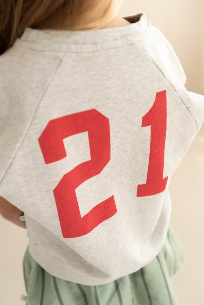 Jenest Jenest | Joey Sleeveless Sweater | Grey Melange