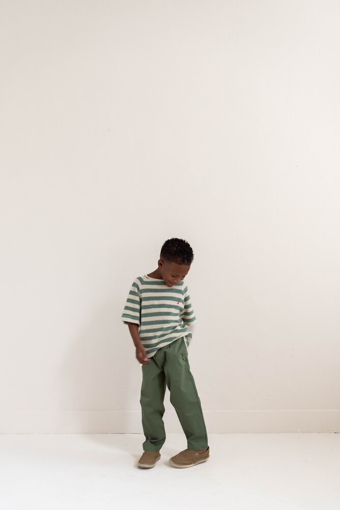 Jenest Jenest | Comfy Chino | Dark Sage Green