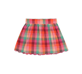Jenest Jenest | Sara Skirt  | Fuchsia Multi Check