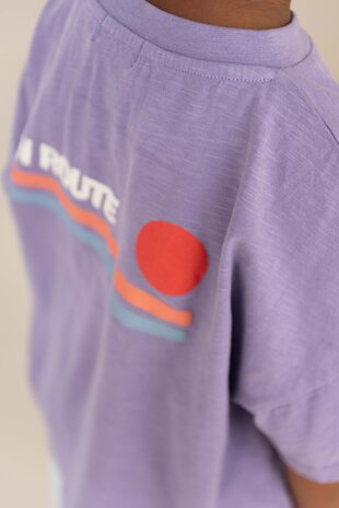 Jenest Jenest | Ben Oversized T-Shirt | Lavender Purple