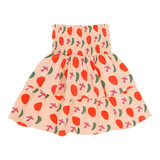 Jenest Jenest | Elle Skirt  | Bird Aop Peach Orange