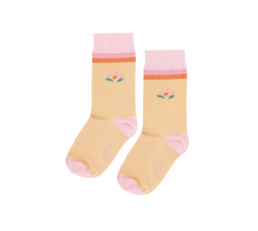 Jenest Jenest | Flower Socks  | Peach Orange