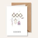 Juulz Juulz | Kaart | Kapstok Welkom Ukkepuk meisje