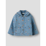Lil ' Atelier Lil ' Atelier | NMFDEVA LOOSE DNM EMB JACKET 2024-ES LIL | Medium Blue Denim CHERRY