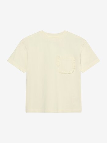 HUTTELiHUT HUTTELiHUT | T-Shirt SS | Antique White