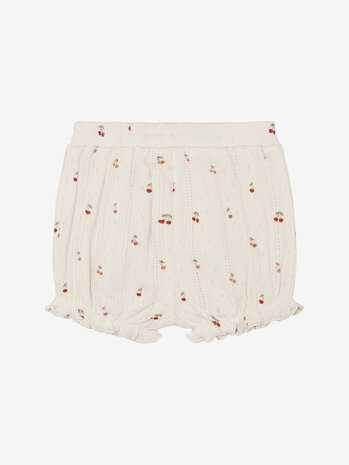 Fixoni Fixoni | Bloomers Pointelle Cherry | Eggnog