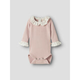 Lil ' Atelier Lil ' Atelier | NBFTRINE LS SLIM BODY LIL | Peach Whip