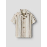 Lil ' Atelier Lil ' Atelier | NBMFIBERT SS LOOSE SHIRT LIL | Coconut Milk