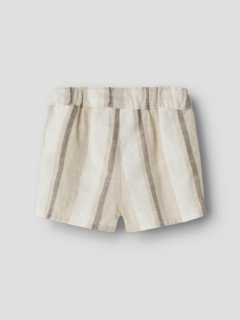 Lil ' Atelier Lil ' Atelier | NBMFIBERT LOOSE SHORTS LIL | Coconut Milk