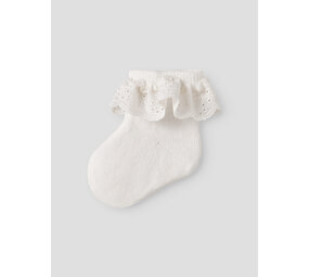 Lil ' Atelier Lil ' Atelier | -NBFDITA SOCK LIL | Coconut Milk