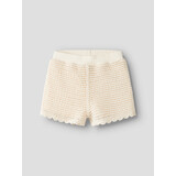 Lil ' Atelier Lil ' Atelier | NMFFLORA KNIT SHORTS LIL | Coconut Milk