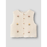 Lil ' Atelier Lil ' Atelier | NMFFLORA KNIT VEST LIL | Coconut Milk