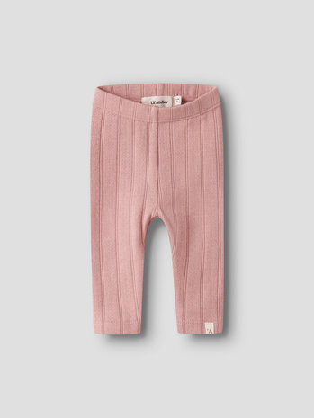 Lil ' Atelier Lil ' Atelier | NBFFALINA SLIM LEGGINGS LIL | Misty Rose