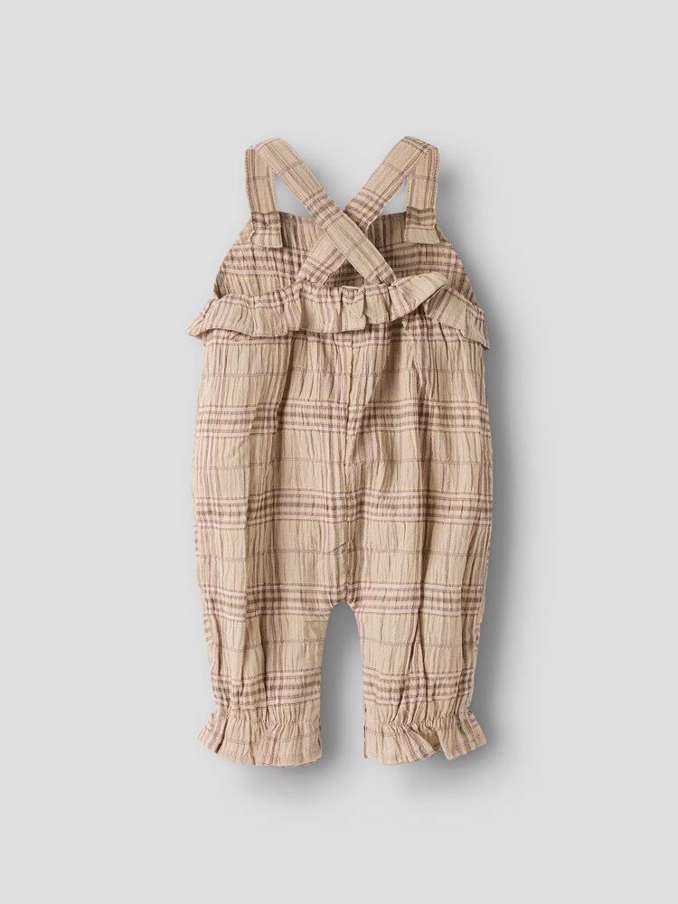 Lil ' Atelier Lil ' Atelier | NBFDIEMA LOOSE OVERALL LIL | Oxford Tan