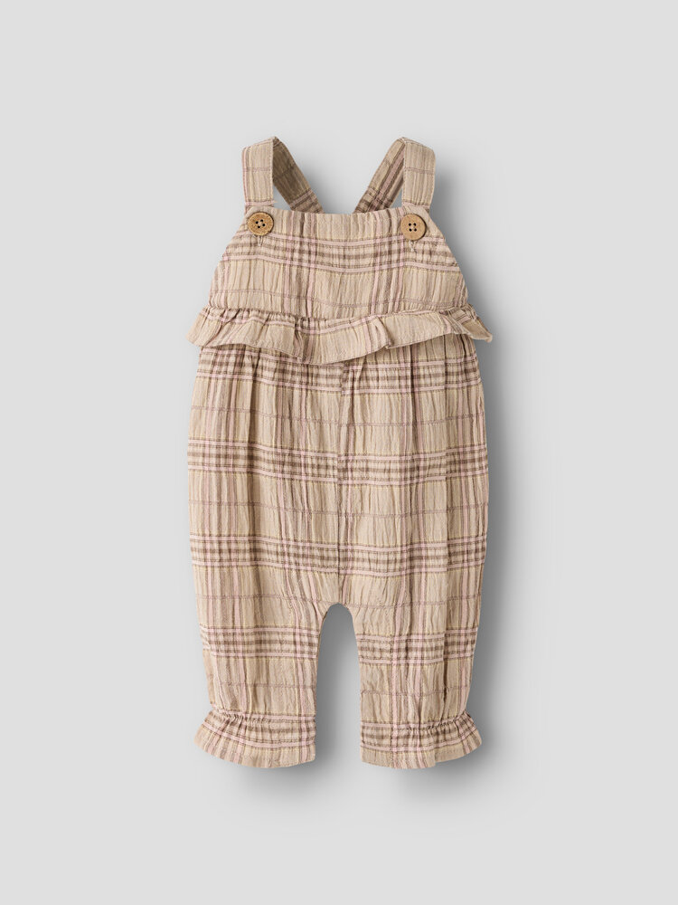 Lil ' Atelier Lil ' Atelier | NBFDIEMA LOOSE OVERALL LIL | Oxford Tan