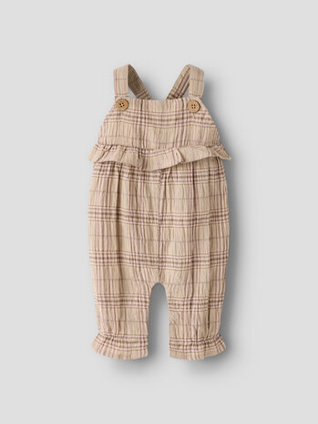 Lil ' Atelier Lil ' Atelier | NBFDIEMA LOOSE OVERALL LIL | Oxford Tan