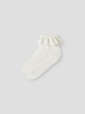 Lil ' Atelier Lil ' Atelier | NMFDERTRUD SOCK LIL | Coconut Milk