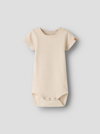Lil ' Atelier Lil ' Atelier | NBMFENG SS SLIM BODY LIL | Oxford Tan