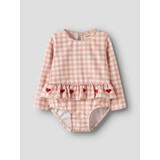 Lil ' Atelier Lil ' Atelier | NBFFINLEY LS SWIMSUIT LIL | Misty Rose