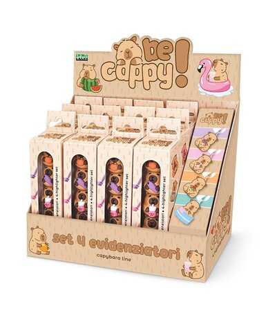 Lebez SpA | Capibara stapel markeerstift 5 delig