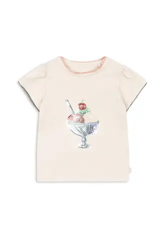 Konges Sløjd Konges Sløjd | Famo Puff Tee Gots | Buttercream
