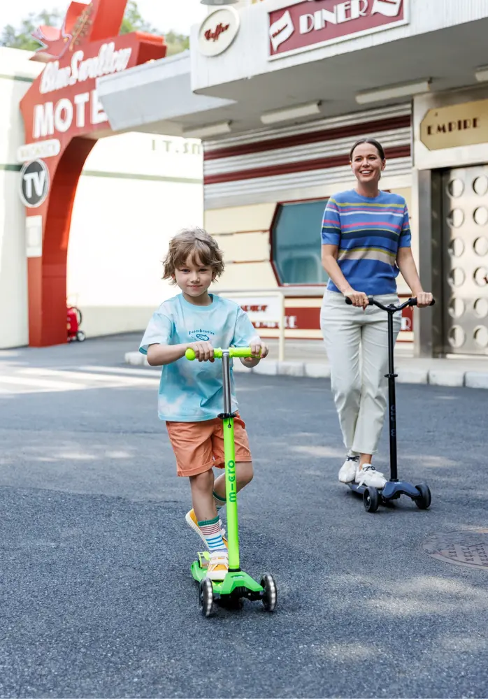 Micro Step Micro | Maxi Micro step Deluxe LED | Groen Geel Neon