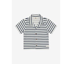 En Fant En Fant | Shirt Sweat Stripe | Medieval Blue