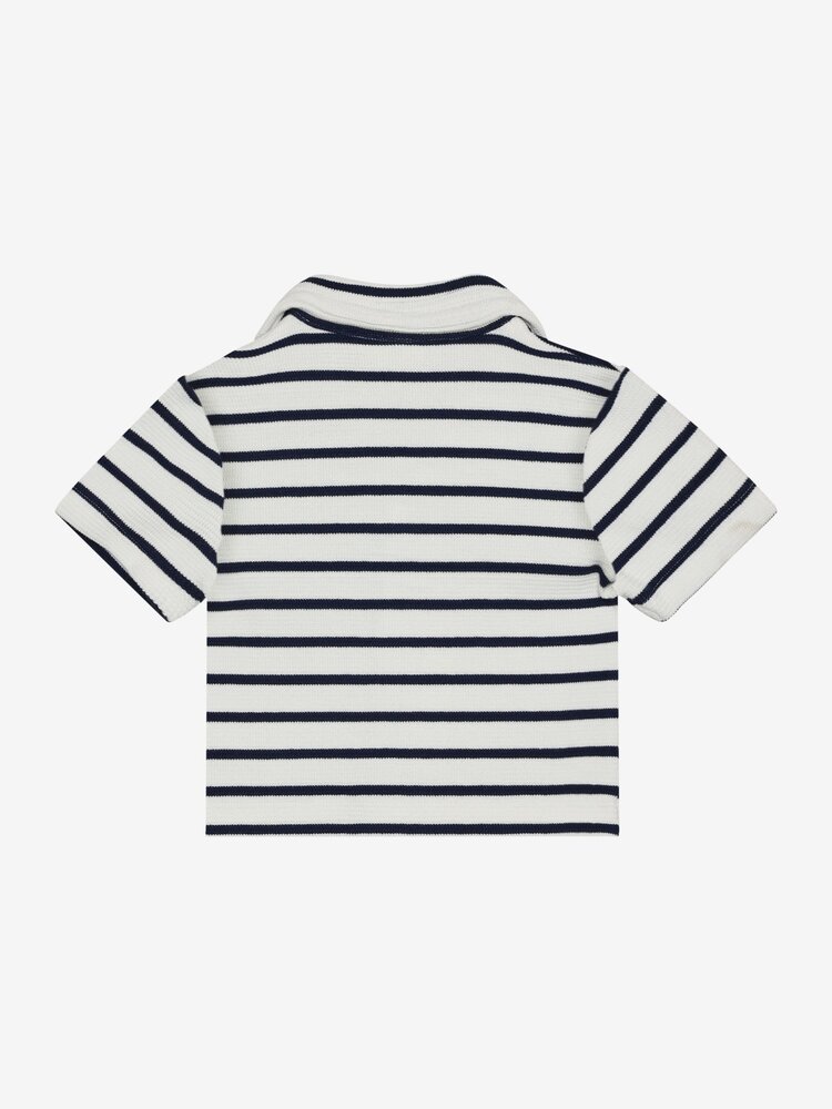 En Fant En Fant | Shirt Sweat Stripe | Medieval Blue