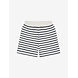 En Fant En Fant | Shorts Sweat Stripe | Medieval Blue