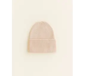 Hvid Hvid | Beanie Fonzie Newborn | Oat