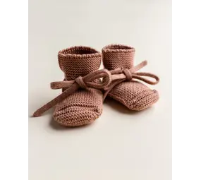 Hvid Hvid | Booties 0-9M | Terracotta
