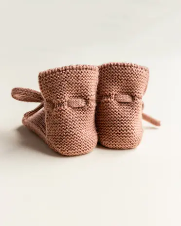 Hvid Hvid | Booties 0-9M | Terracotta