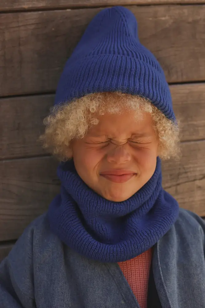 Hvid Hvid | Tube Scarf Gigi | Cobalt Blue