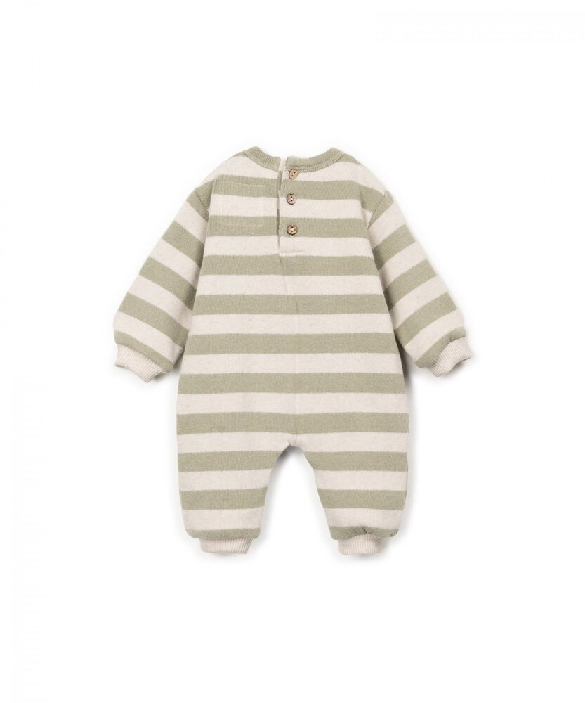 Play Up Play Up | Striped Flamé Jersey Jumpsuit | Texture | PA00/0AS11502