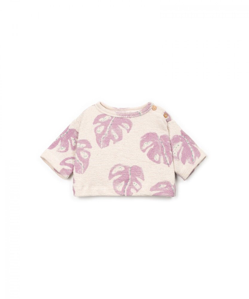 Play Up Play Up | Printed Embellished Jersey Sweater | Monstera | PA02/2AS11351