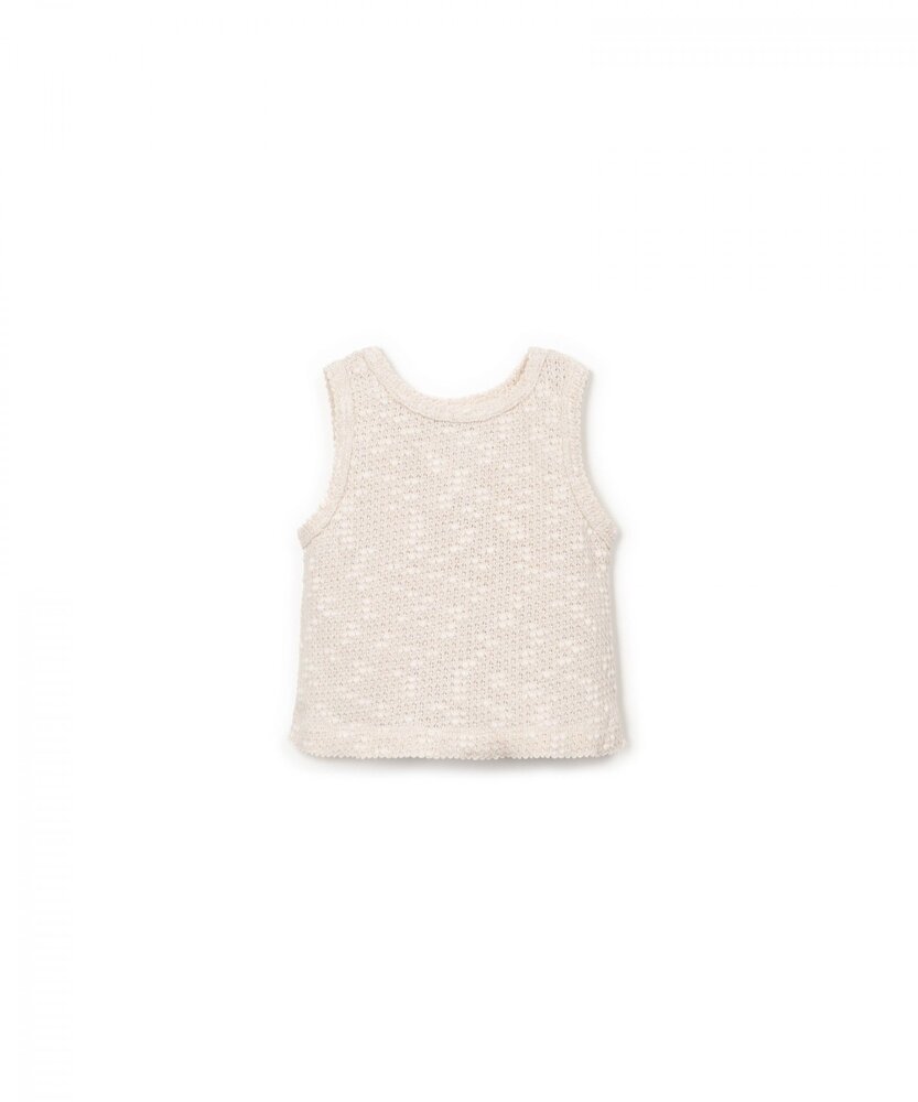 Play Up Play Up | Embellished Piqué Top | Bio Resin | PA04/4AS11150