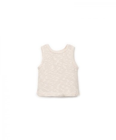 Play Up Play Up | Embellished Piqué Top | Bio Resin | PA04/4AS11150