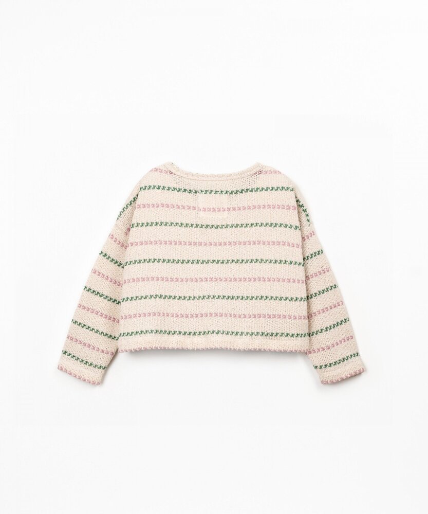 Play Up Play Up | Striped Jersey Sweater | Sculpture | PA04/4AS11350