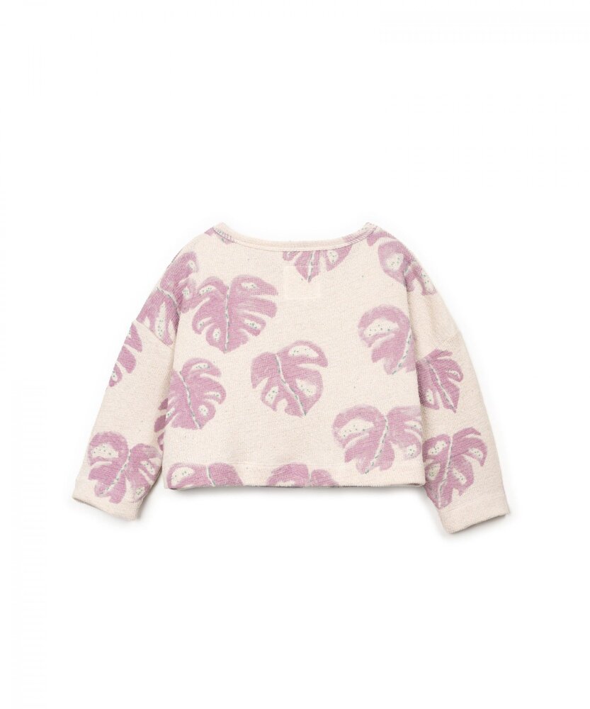 Play Up Play Up | Printed Embellished Jersey Sweater | Monstera | PA04/4AS11351