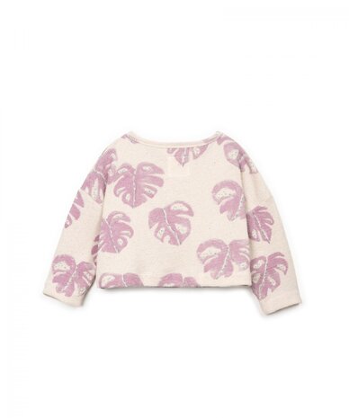 Play Up Play Up | Printed Embellished Jersey Sweater | Monstera | PA04/4AS11351