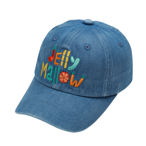 Jelly Mallow Jelly Mallow | Veggis Denim Ballcap | Blue