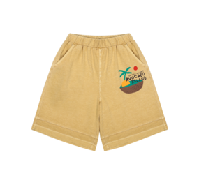 Jelly Mallow Jelly Mallow | Avocado Island Pigment Shorts | Butter