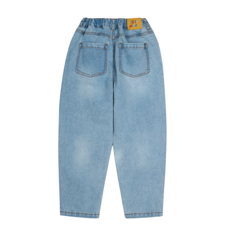 Jelly Mallow Jelly Mallow | Elephant Brushed Denim Pants | Blue
