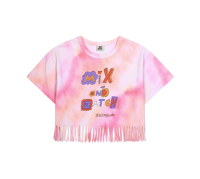 Jelly Mallow Jelly Mallow | Mix&Match Tiedye T-shirt | Pink